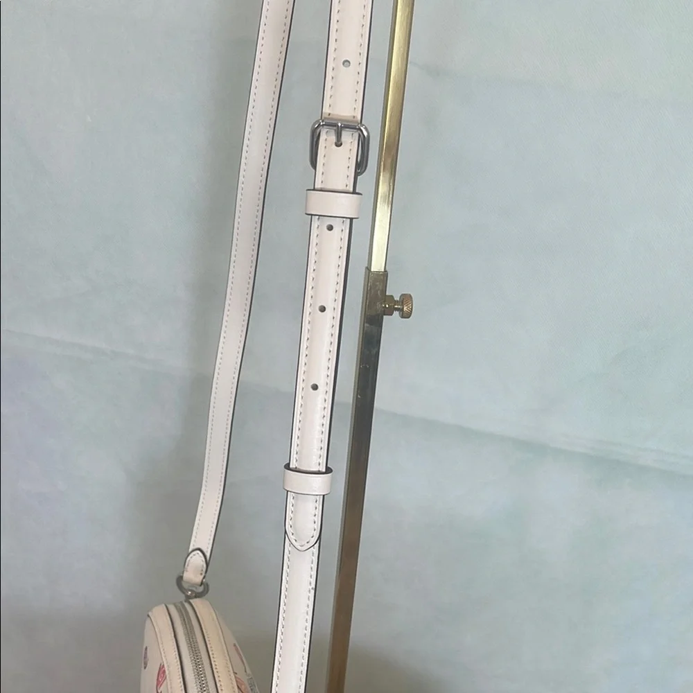 Coach White Crossbody Bag with Multicolor Accents - Picture 6 of 14